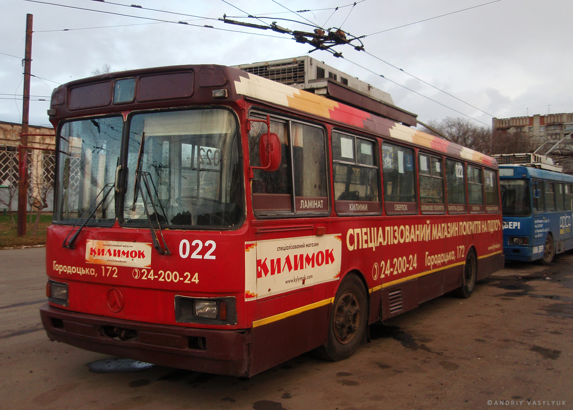 Львов, ЛАЗ-52522 № 022