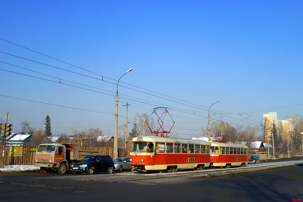 Jekaterinburga, Tatra T3SU (2-door) № 101