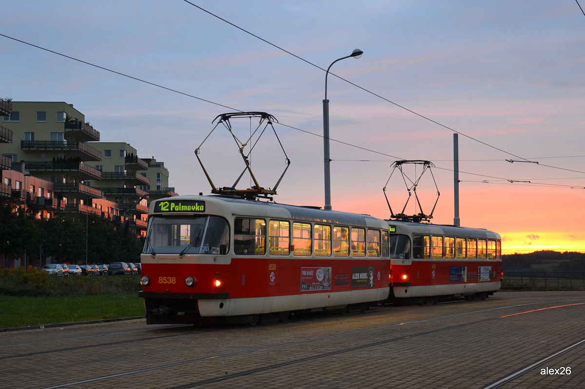 Прага, Tatra T3R.P № 8538