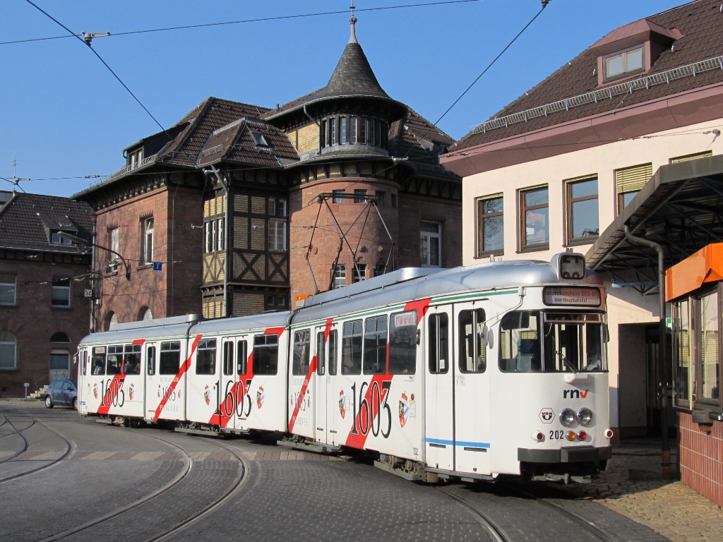 Рейн-Неккар, Duewag GT8 № 202