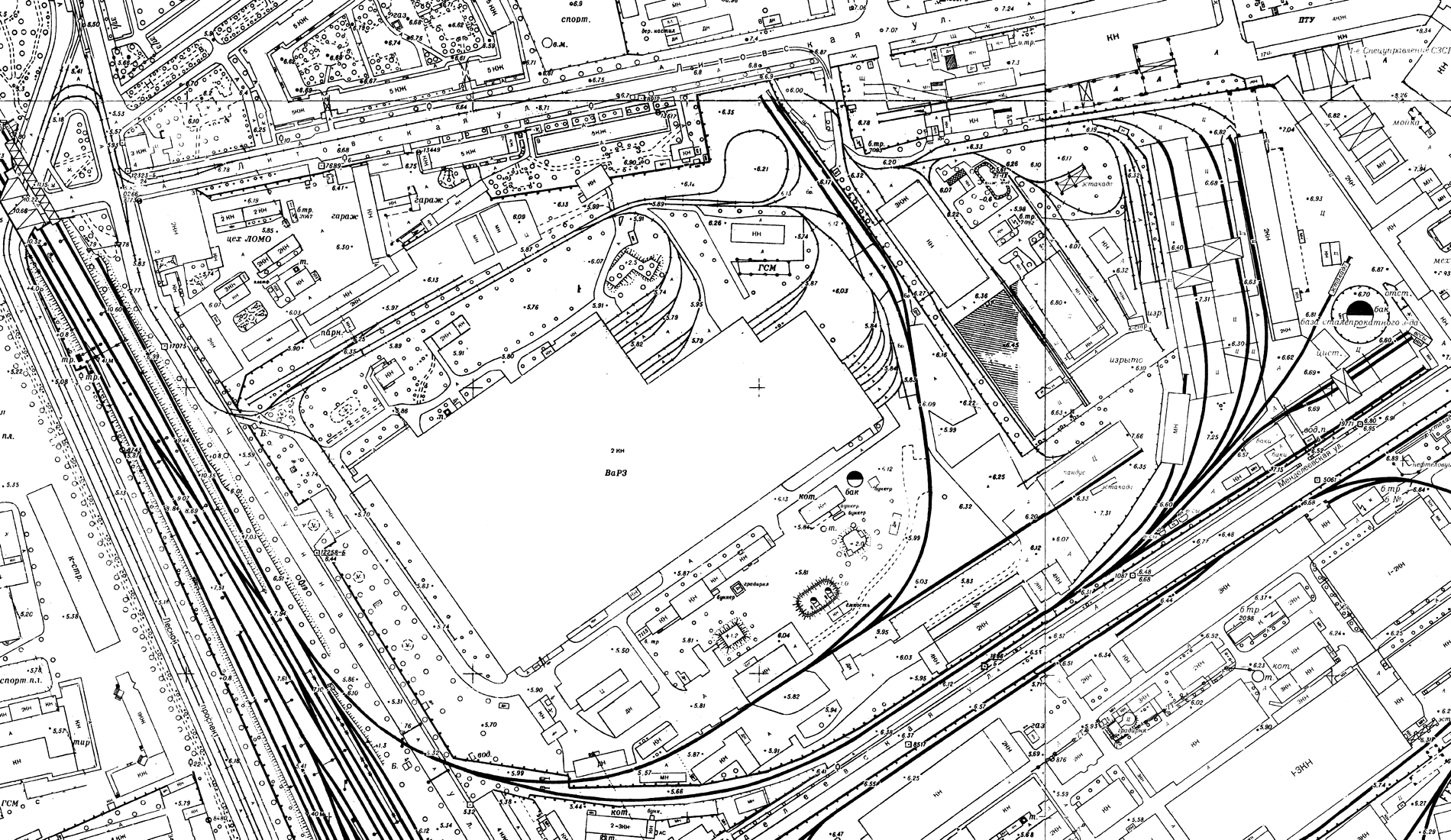 Санкт Петербург — Петербургский трамвайно-механический завод; Санкт Петербург — Схемы трамвайной и троллейбусной инфраструктуры