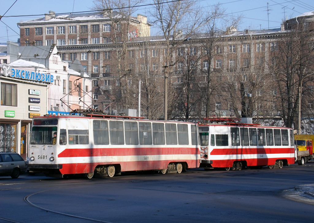 Санкт-Петербург, ЛМ-68М № 5681