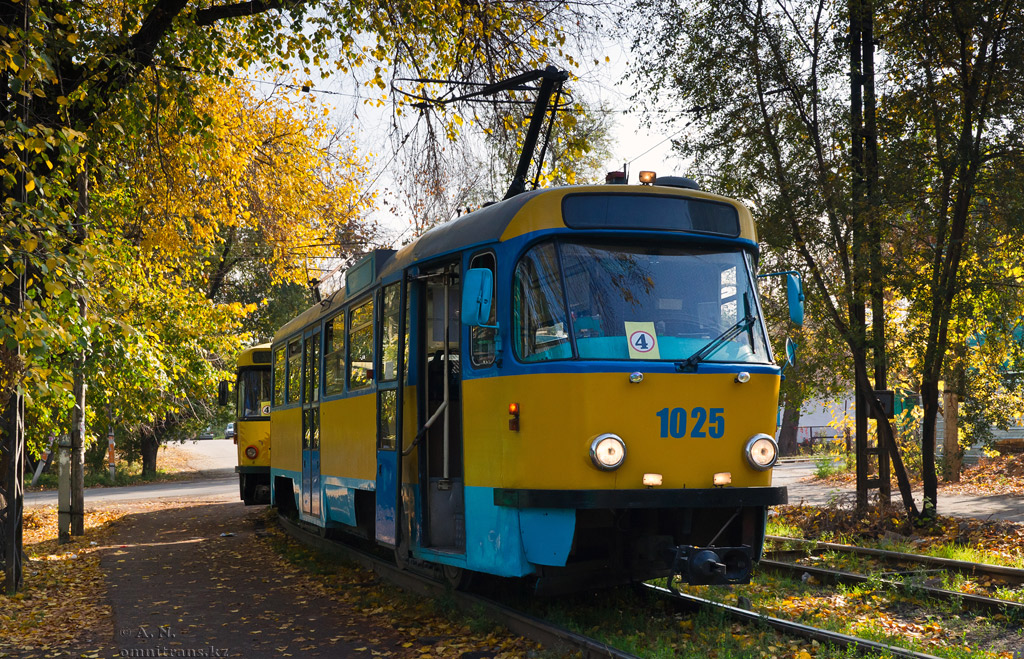 Almaty, Tatra T3DC1 č. 1025