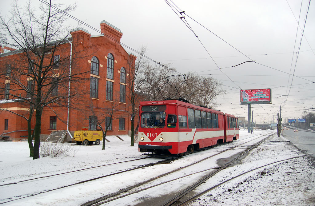 Санкт-Петербург, 71-147К (ЛВС-97К) № 8107 Санкт-Петербург, 71-147К (ЛВС-97К) № 8107