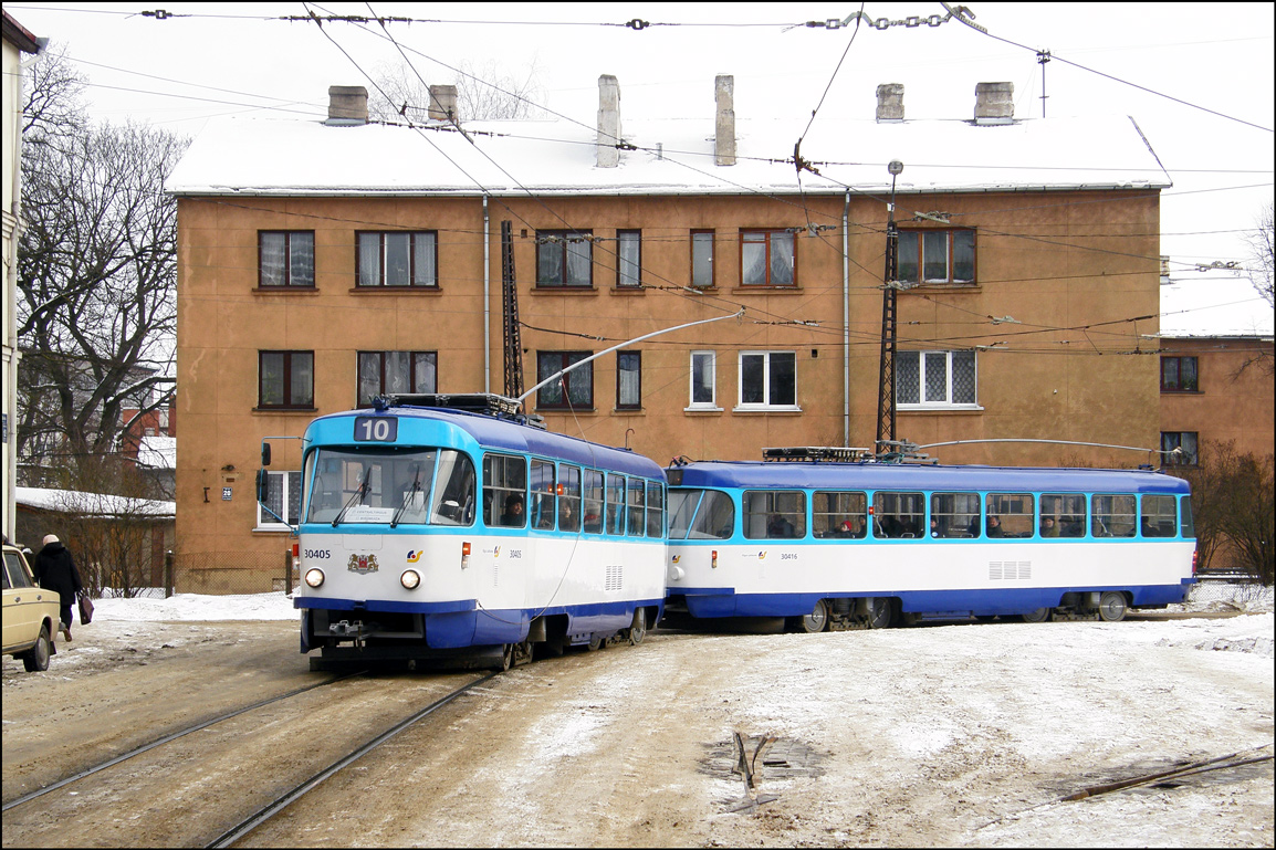Рига, Tatra T3A № 30405