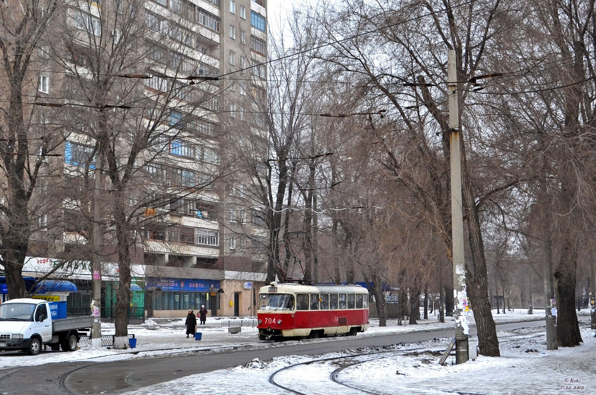 Запорожье, Tatra T3SU № 704
