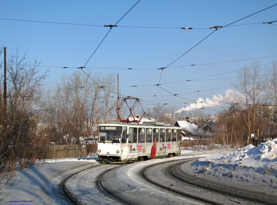 Екатеринбург, Tatra T6B5SU № 762 Екатеринбург, Tatra T6B5SU № 762
