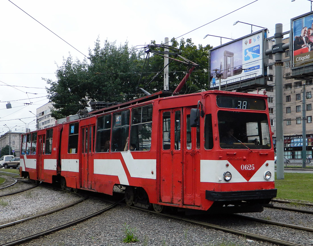 Санкт-Петербург, ЛВС-86К № 0625