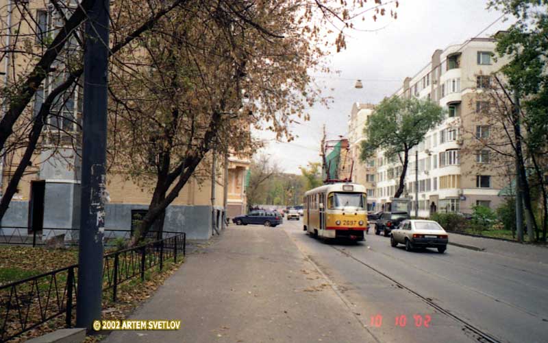 Москва, Tatra T3SU № 2697