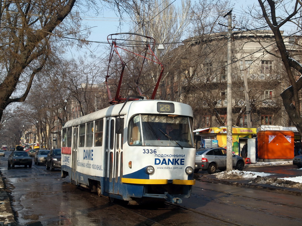 Одесса, Tatra T3R.P № 3336