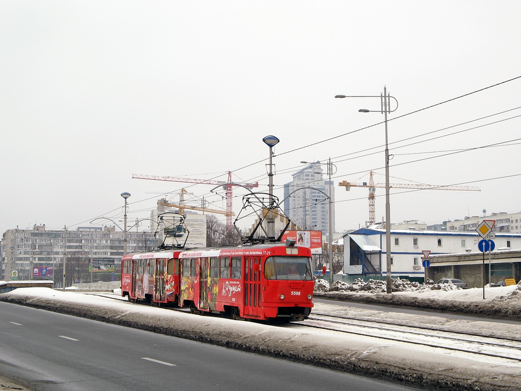 Киев, Tatra T3SU № 5598
