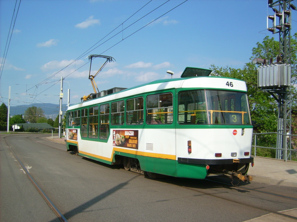 Либерец ― Яблонец-над-Нисой, Tatra T3R.PLF № 46