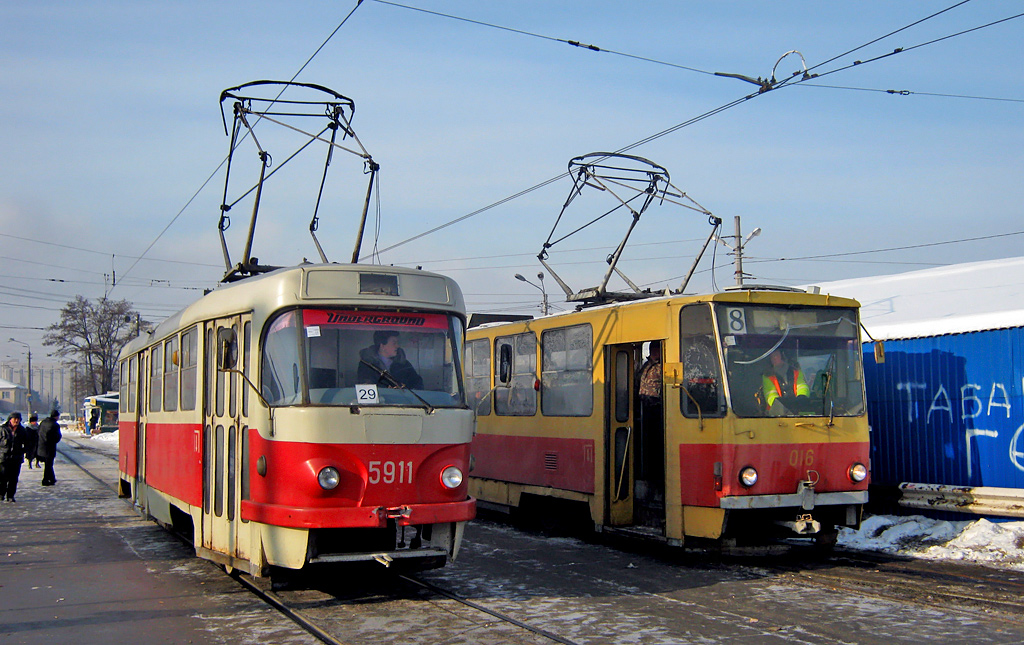 Kiova, Tatra T3SU # 5911