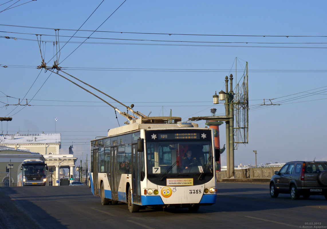 Санкт-Петербург, ВМЗ-5298.01 «Авангард» № 3318