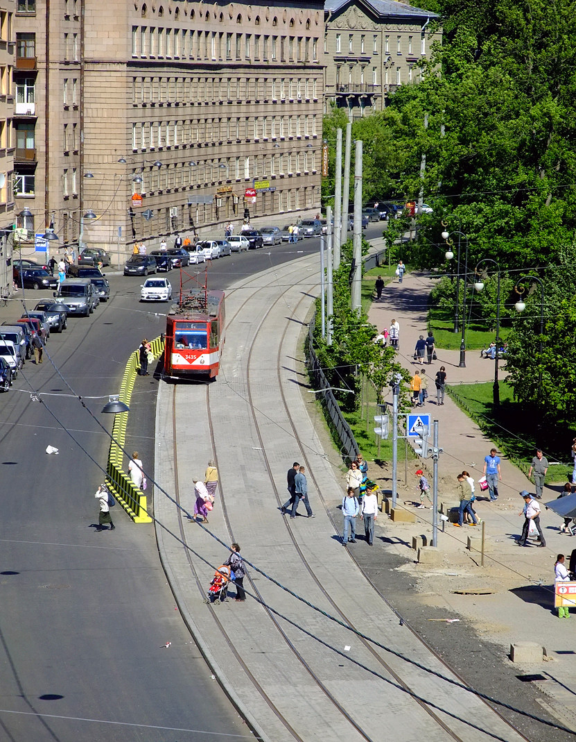 Санкт-Петербург — Трамвайные линии и инфраструктура