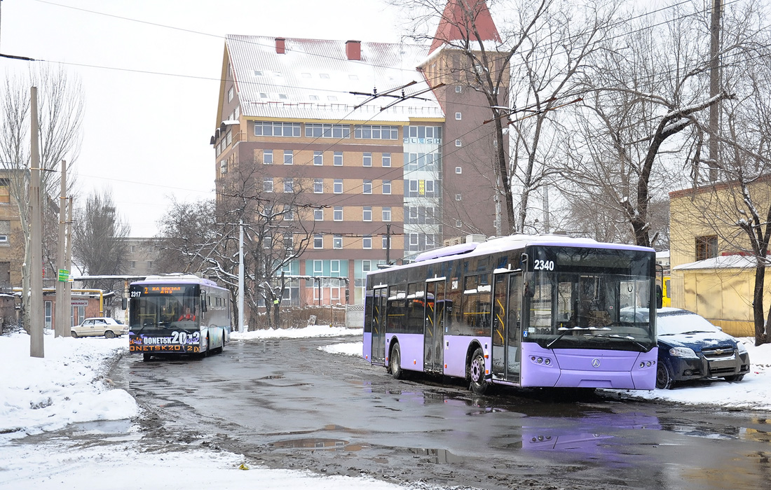 Донецк, ЛАЗ E183A1 № 2340