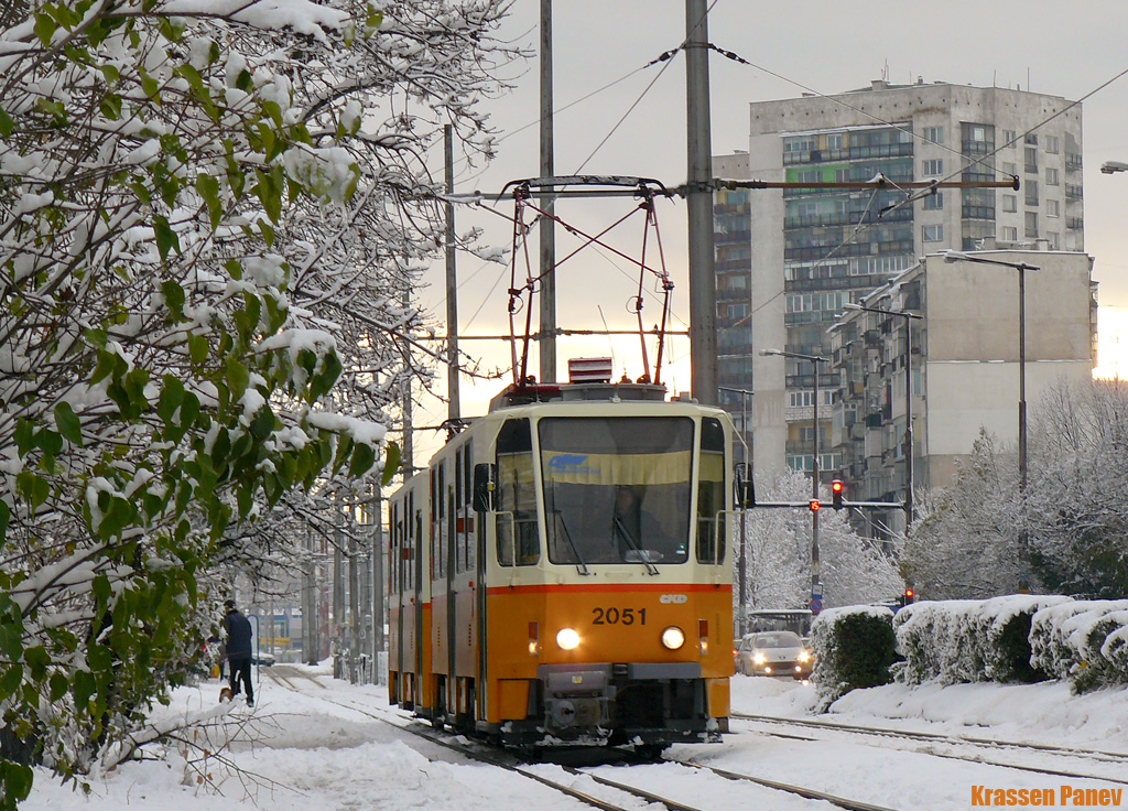 София, Tatra T6A2SF № 2051