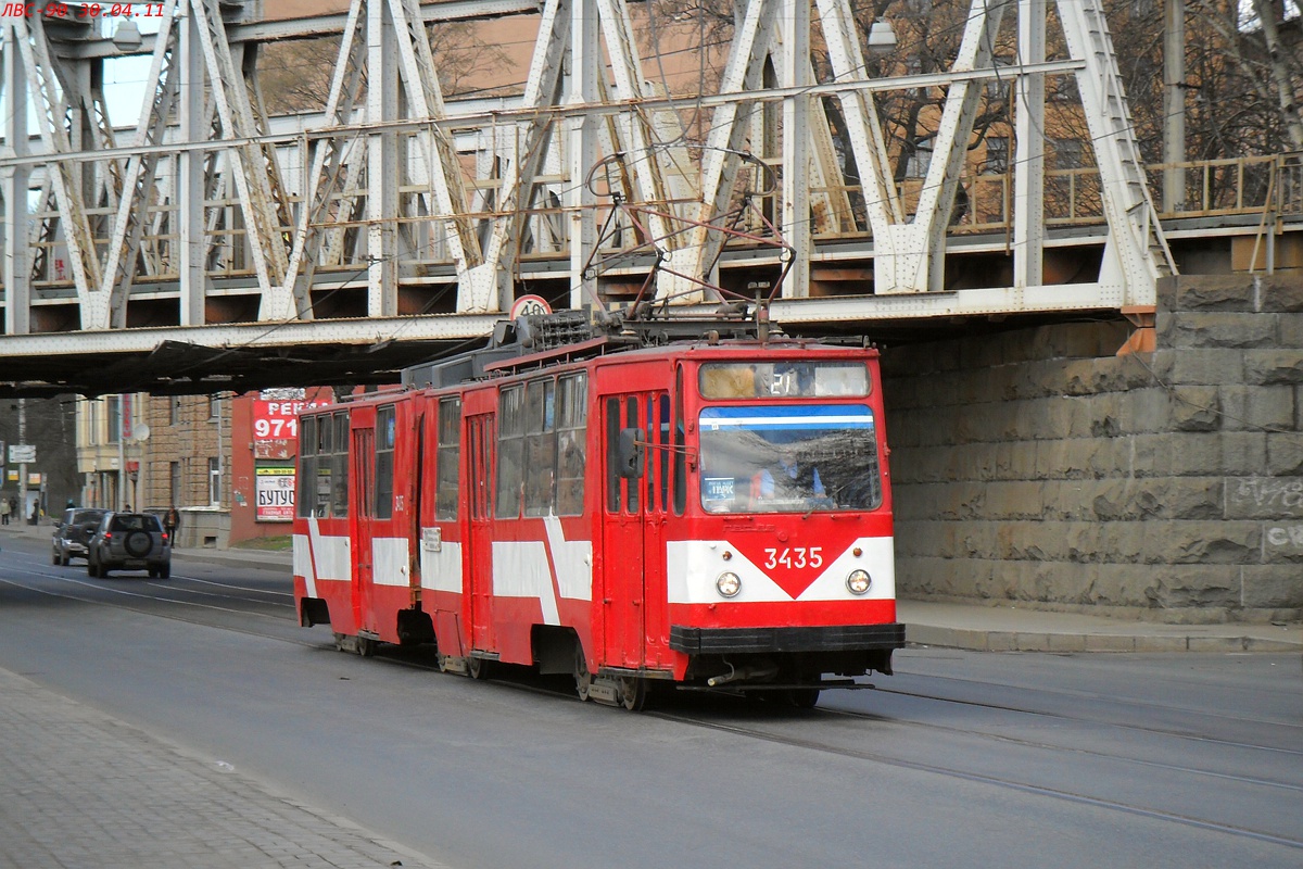 Санкт-Петербург, ЛВС-86К № 3435