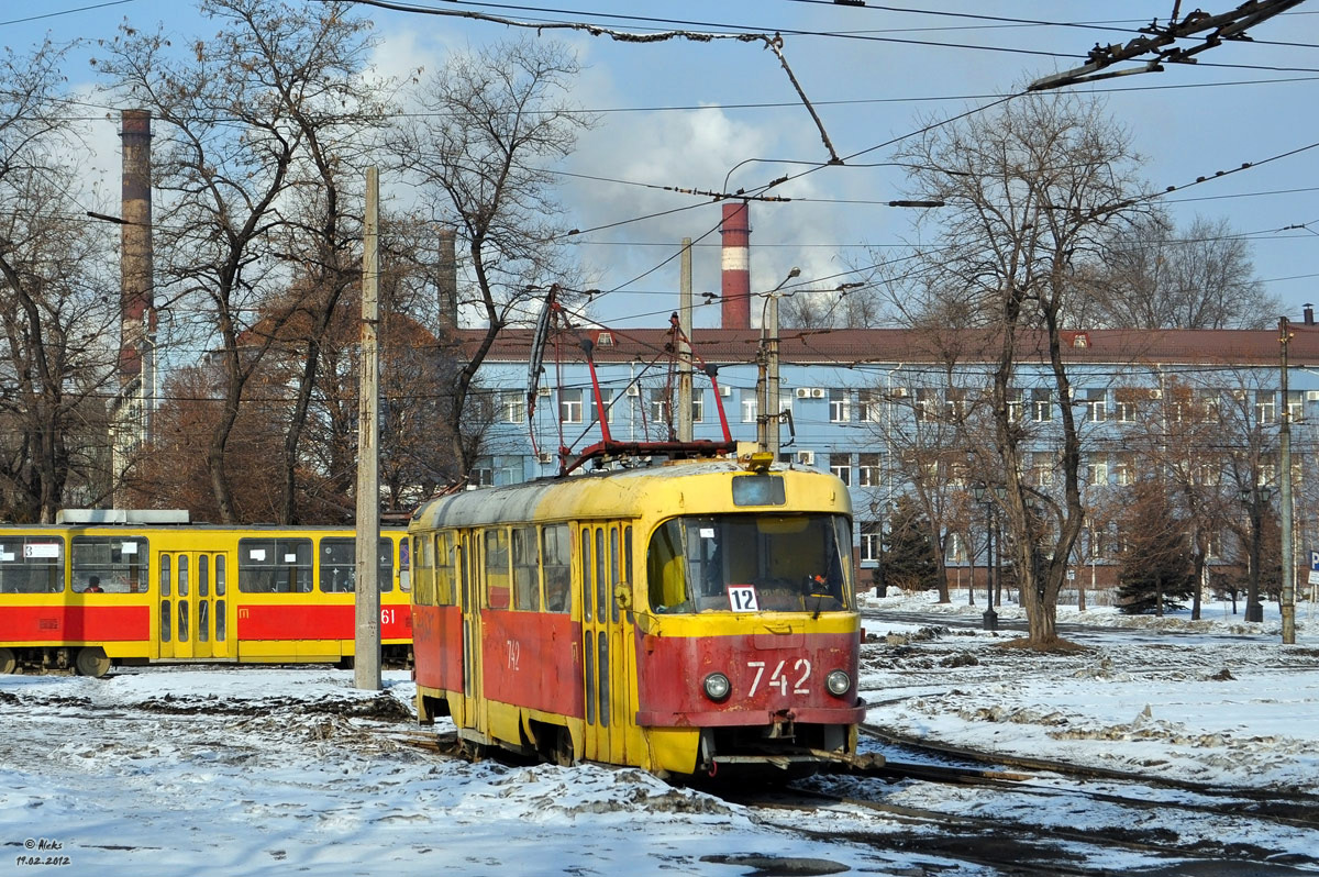 Запорожье, Tatra T3SU № 742