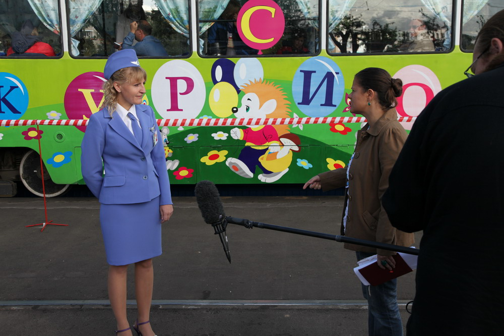 Нижнекамск — Всероссийский конкурс водителей трамвая — август 2011