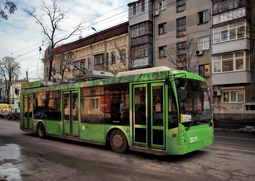 Одесса, Тролза-5265.00 «Мегаполис» № 3011
