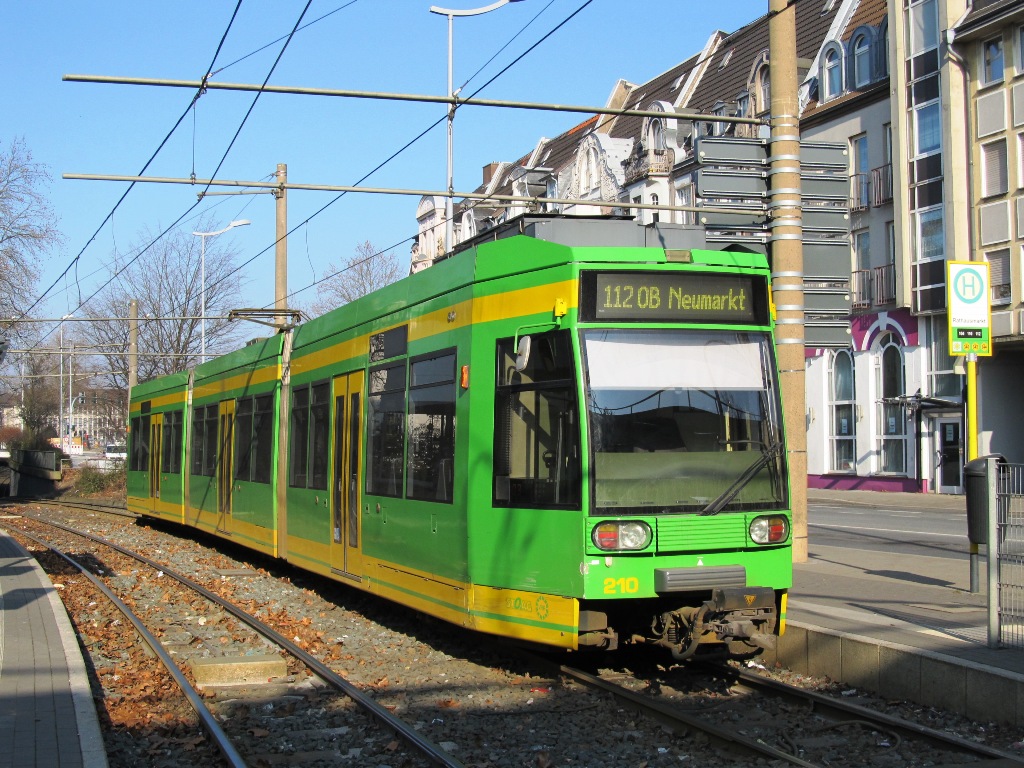 Оберхаузен, Duewag MGT6D № 210