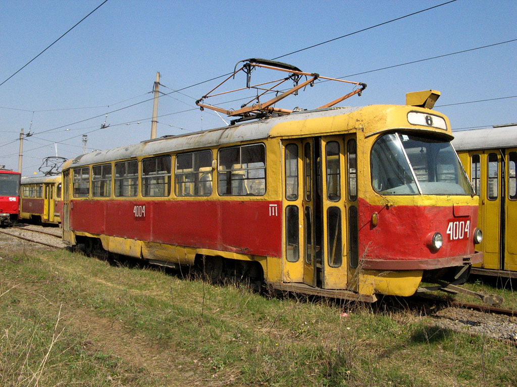 Харьков, Tatra T3SU (двухдверная) № 4004