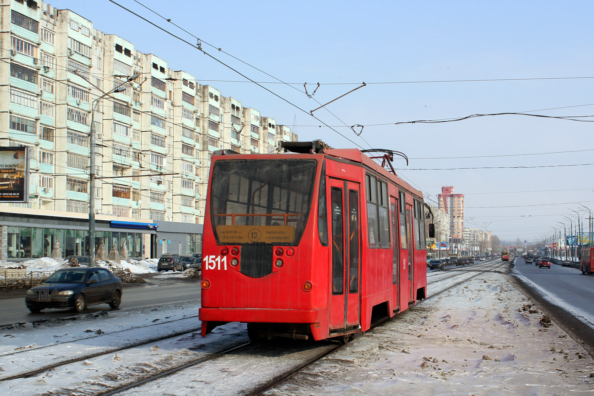 Казань, 71-134АЭ (ЛМ-99АЭ) № 1511