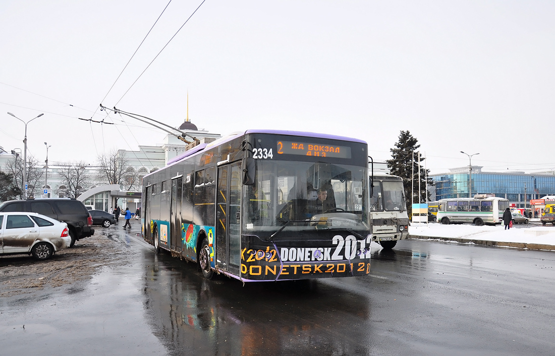 Донецк, ЛАЗ E183A1 № 2334