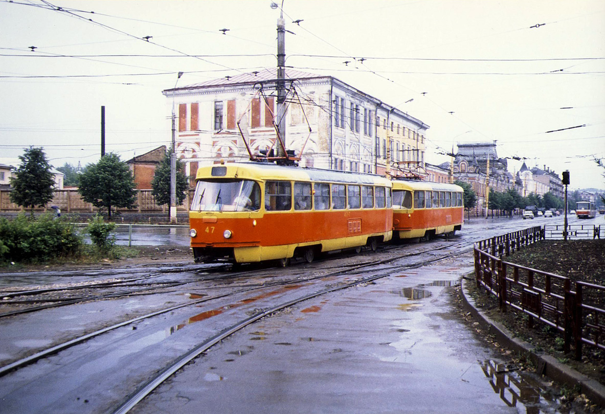 Tula, Tatra T3SU (2-door) # 47; Tula, Tatra T3SU (2-door) # 48