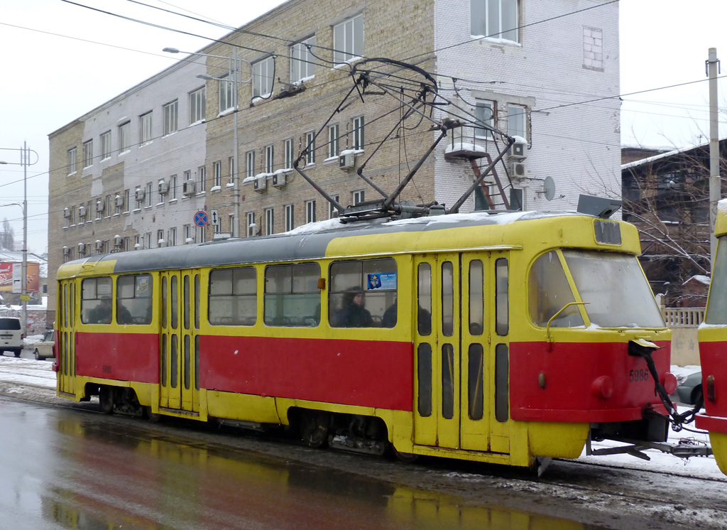 Киев, Tatra T3SU № 5986
