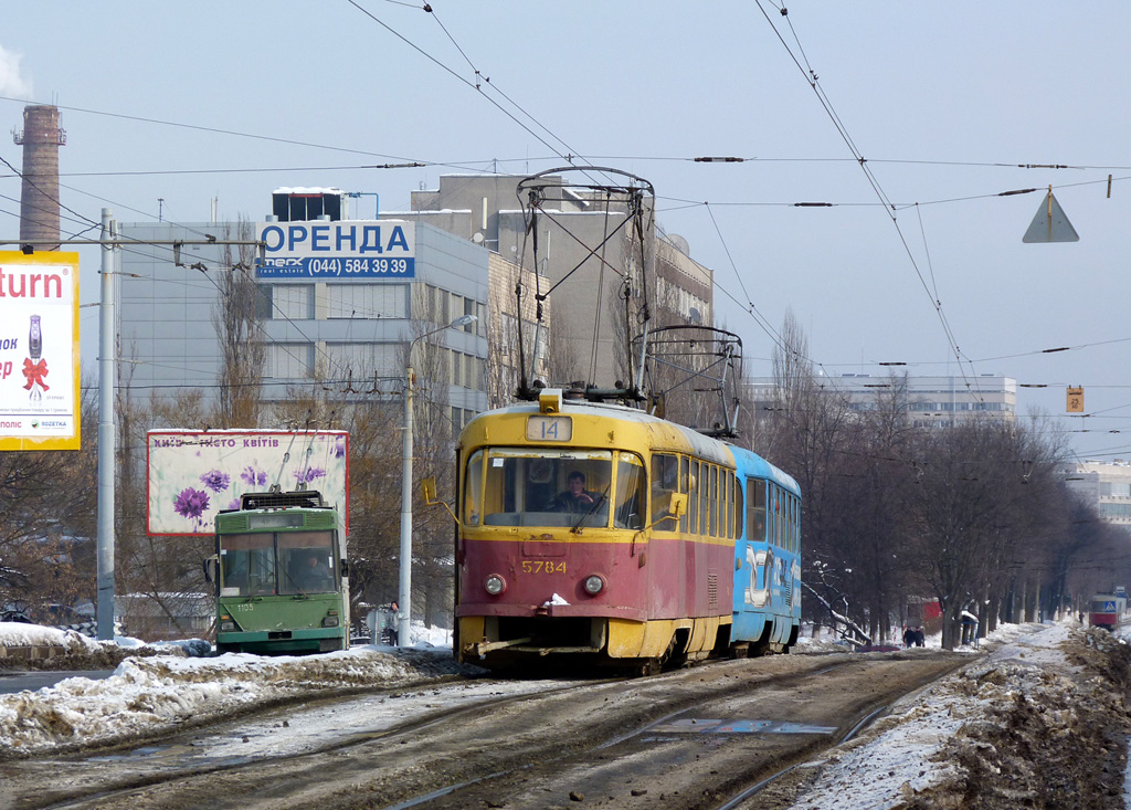 Киев, Tatra T3SU № 5784
