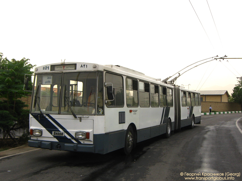 Teheran, Škoda 15Tr09/7 Nr 821