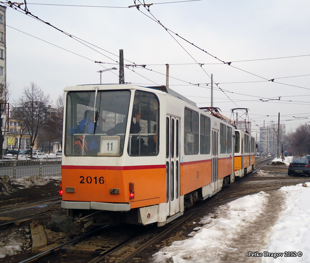 София, Tatra T6A2B № 2016