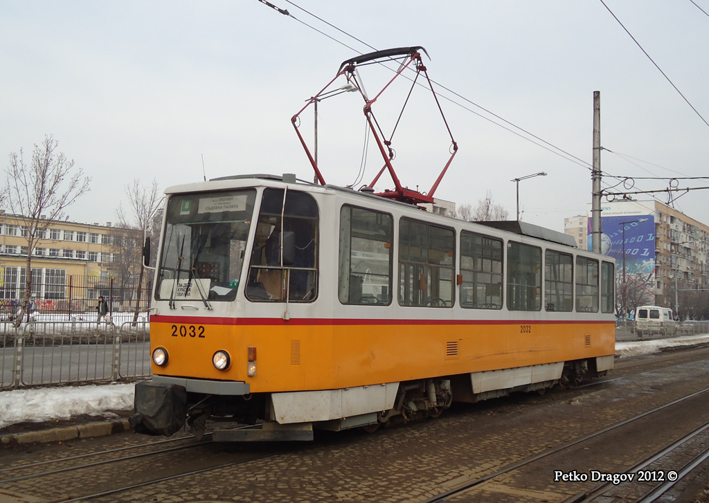 София, Tatra T6A2B № 2032