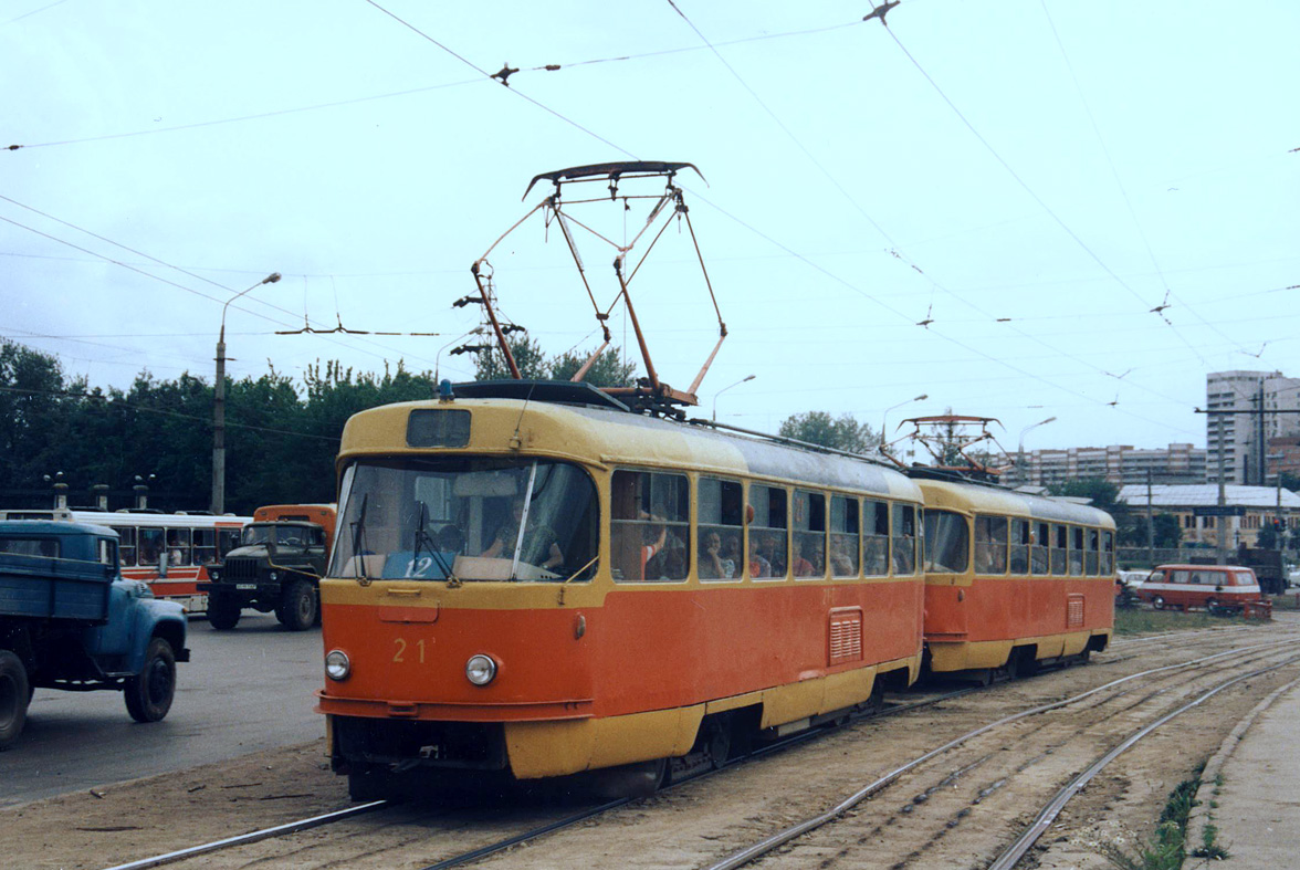 Тула, Tatra T3SU (двухдверная) № 21