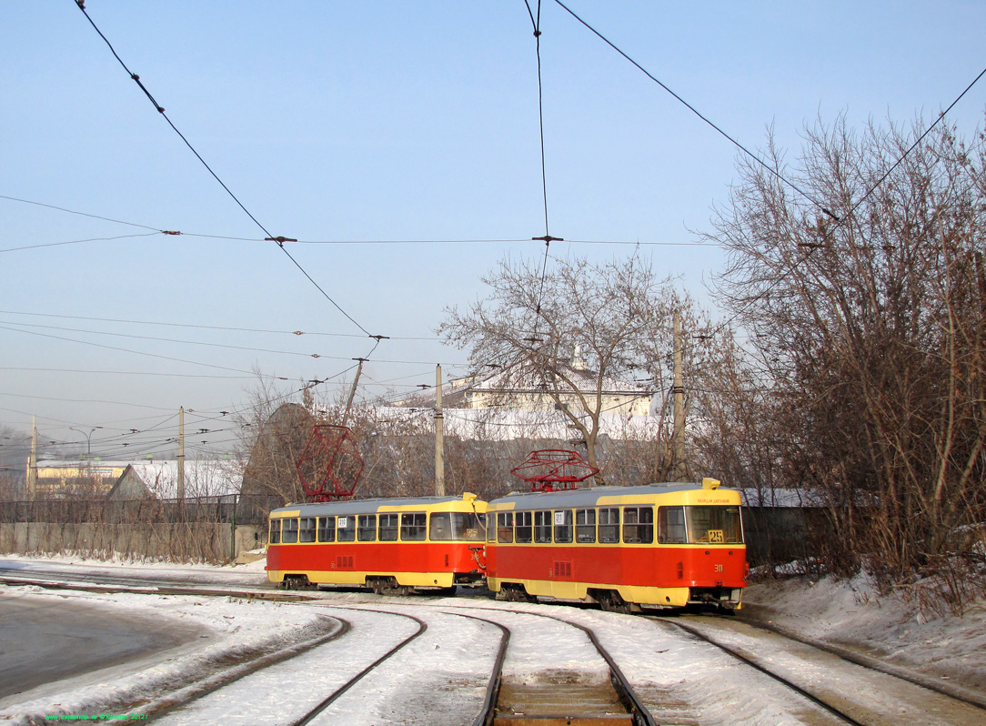 Екатеринбург, Tatra T3SU № 311