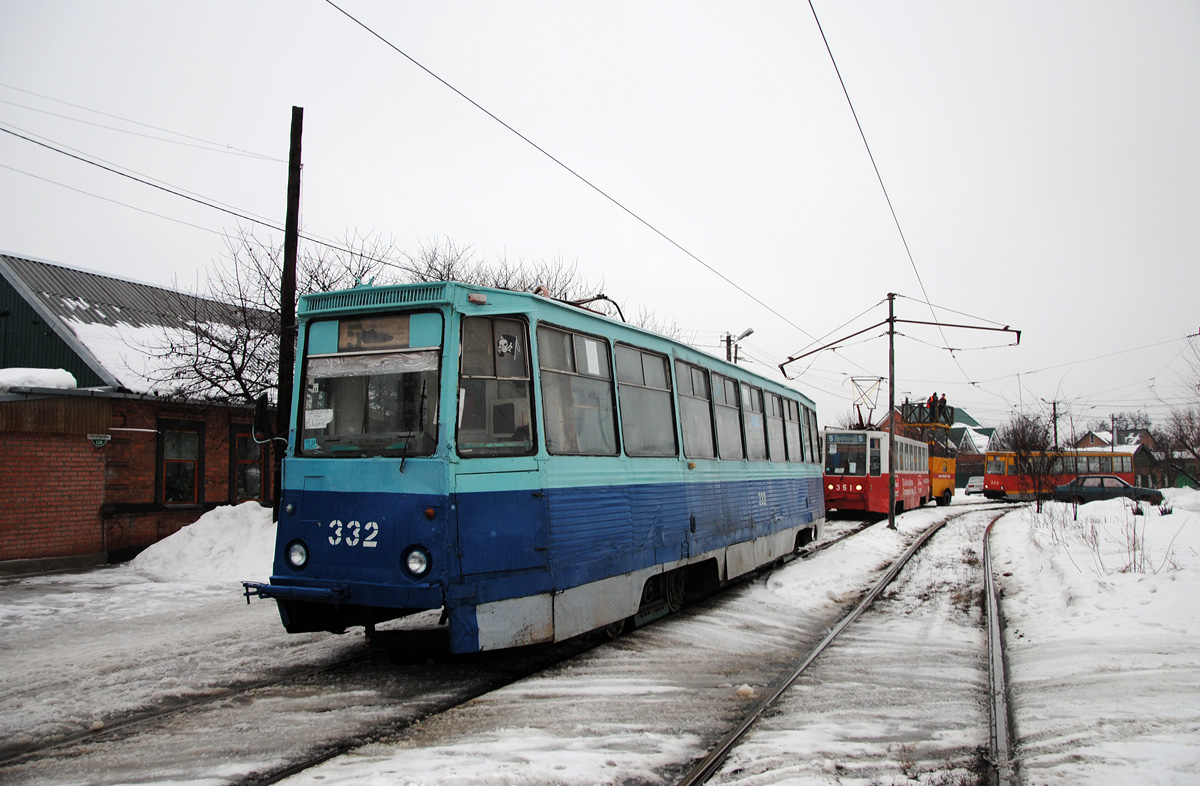 Таганрог, 71-605 (КТМ-5М3) № 332; Таганрог — ДТП и происшествия