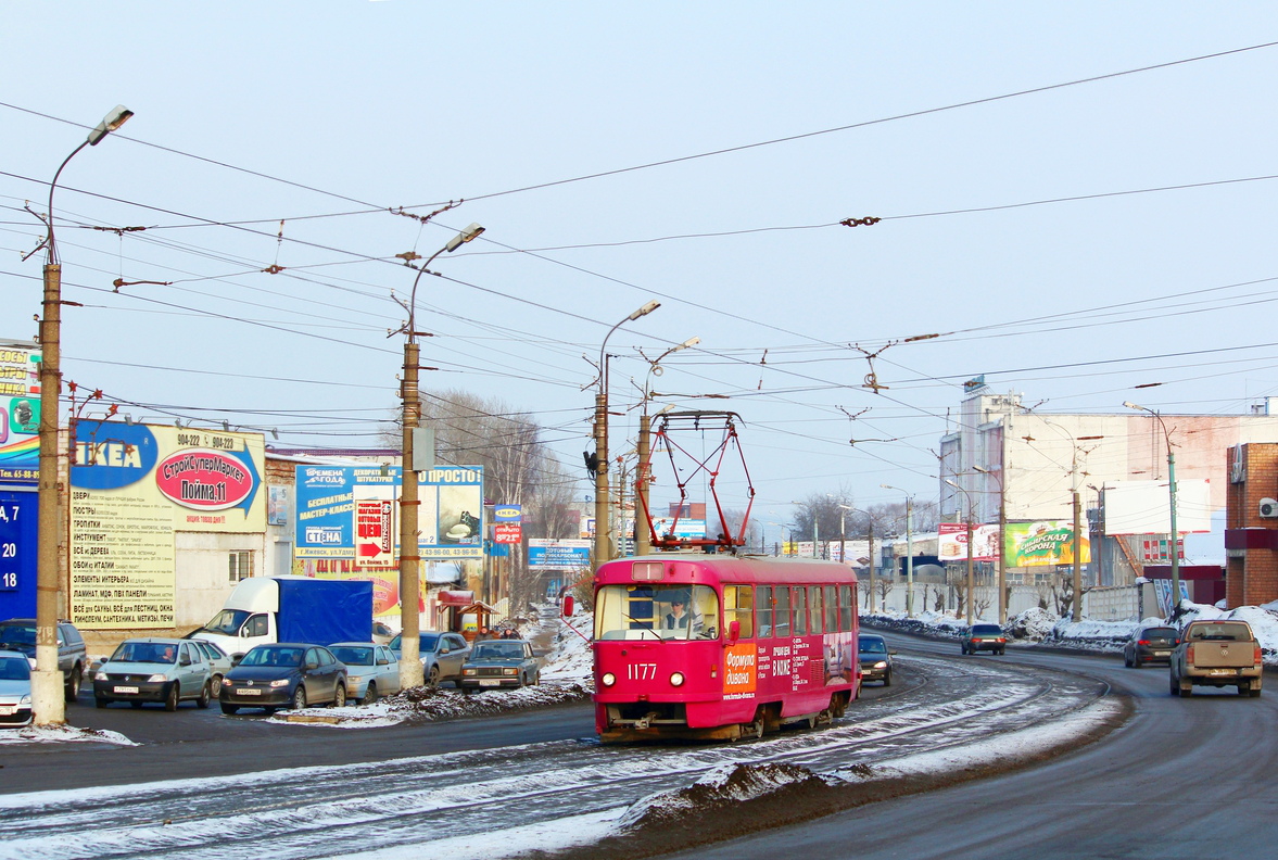 Ижевск, Tatra T3SU № 1177