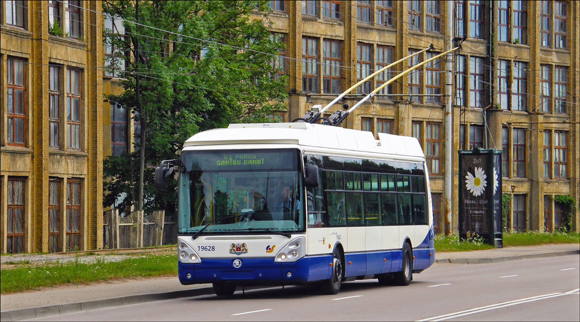 Рига, Škoda 24Tr Irisbus Citelis № 19628