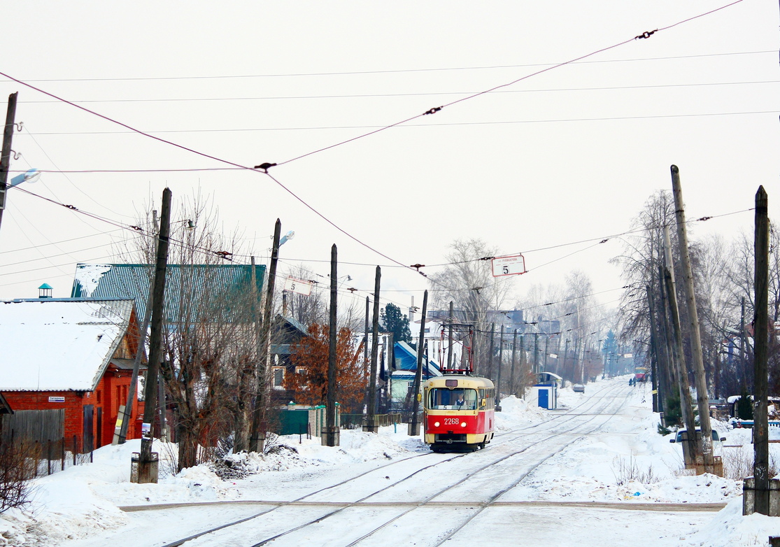 Ижевск, Tatra T3SU (двухдверная) № 2268