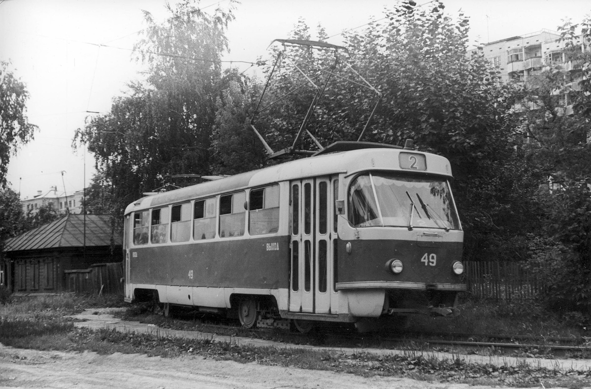 Тула, Tatra T3SU (двухдверная) № 49
