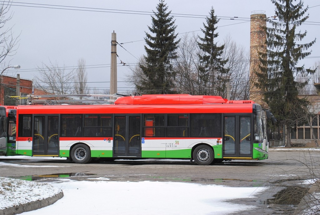 Люблин, Solaris Trollino III 12 Škoda № 3862