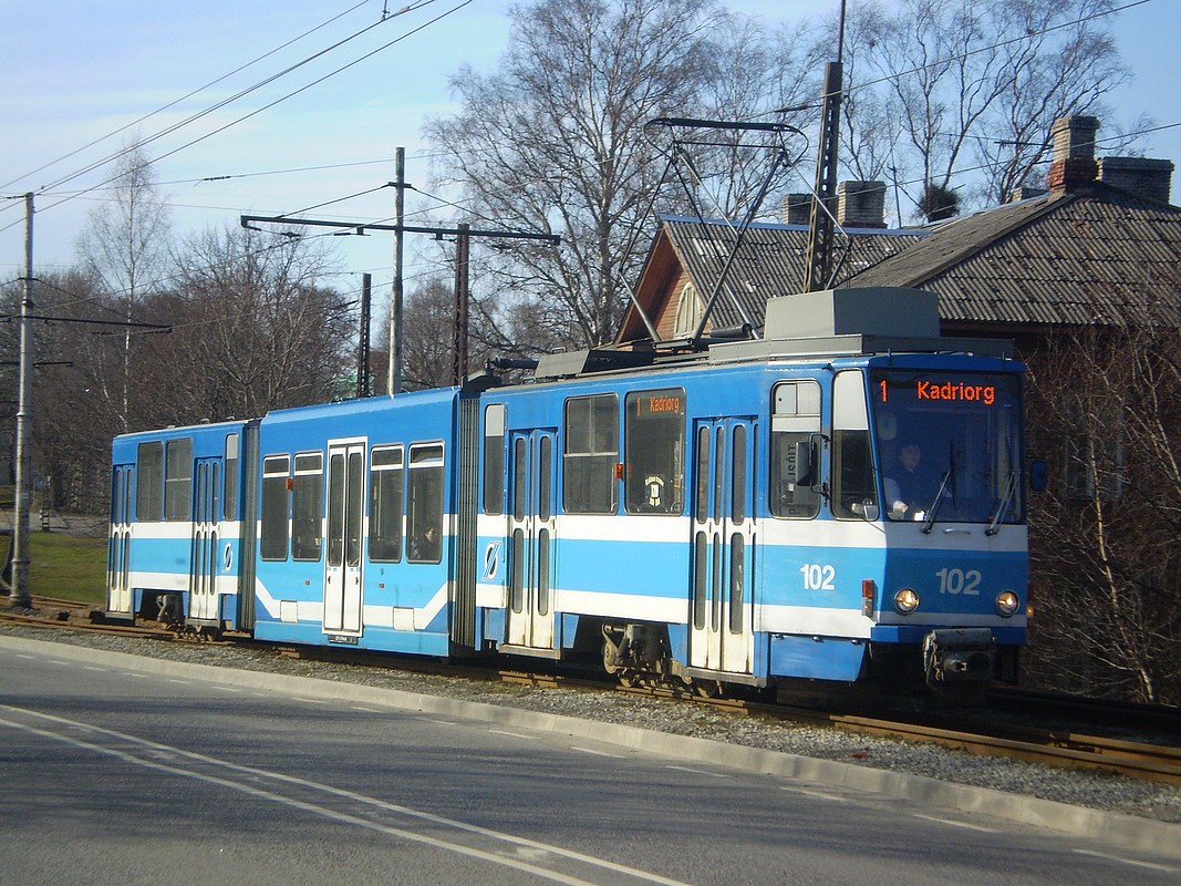 Tallinn, Tatra KT6T # 102