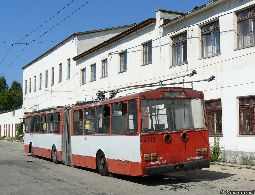 Крымский троллейбус, Škoda 15Tr02/6 № 4005