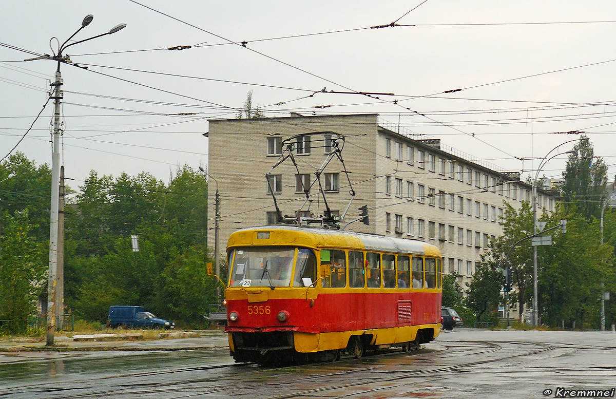 Киев, Tatra T3SU (двухдверная) № 5356