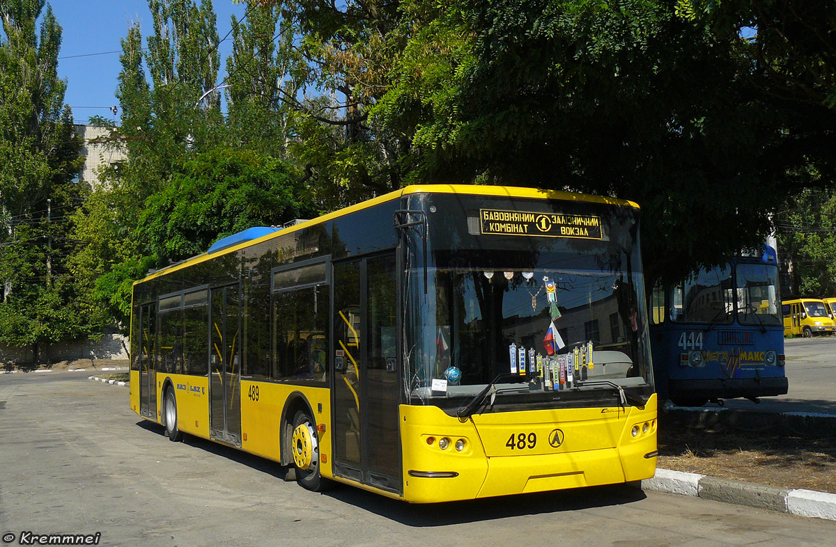 Херсон, ЛАЗ E183D1 № 489