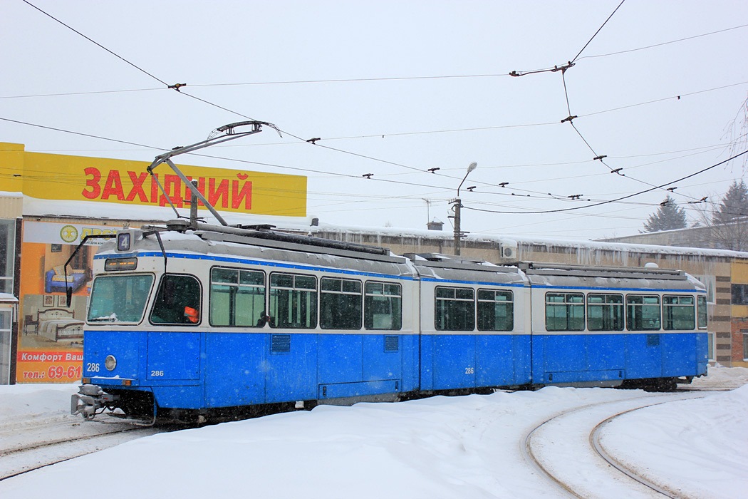 Винница, SWS/SIG/BBC Be 4/6 "Mirage" № 286