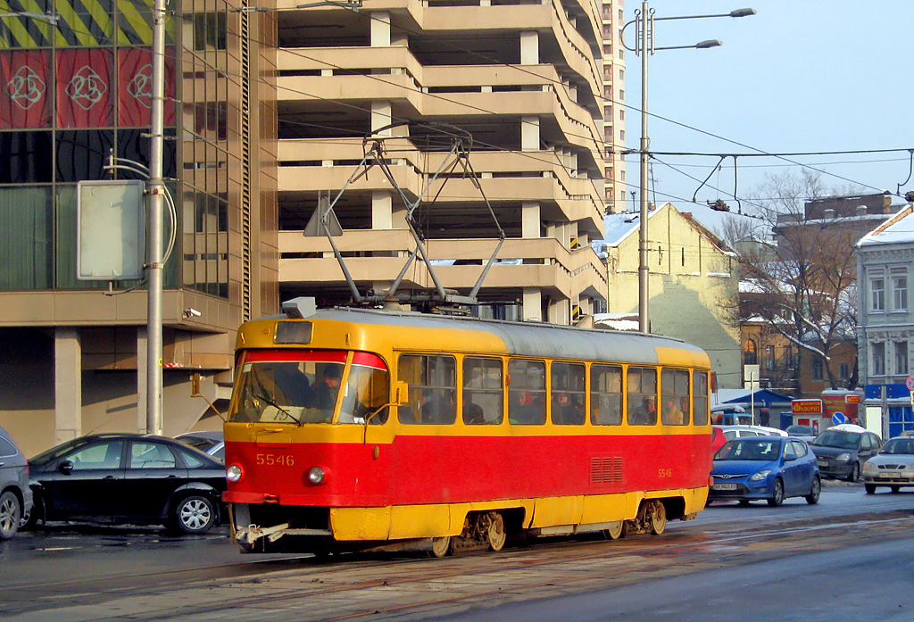 Киев, Tatra T3SU № 5546