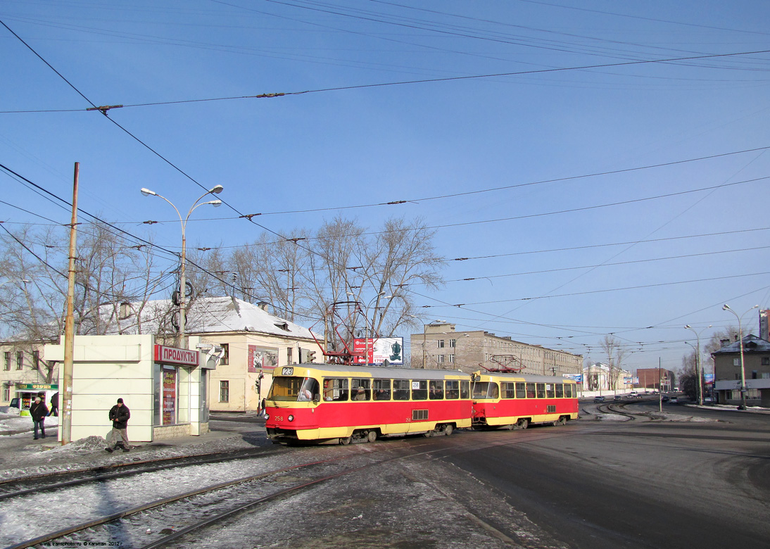 Екатеринбург, Tatra T3SU № 258